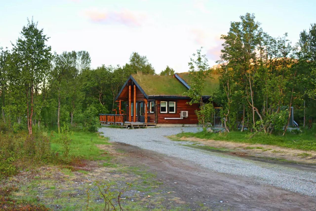 Cabin By The River Storslett Exteriér fotografie